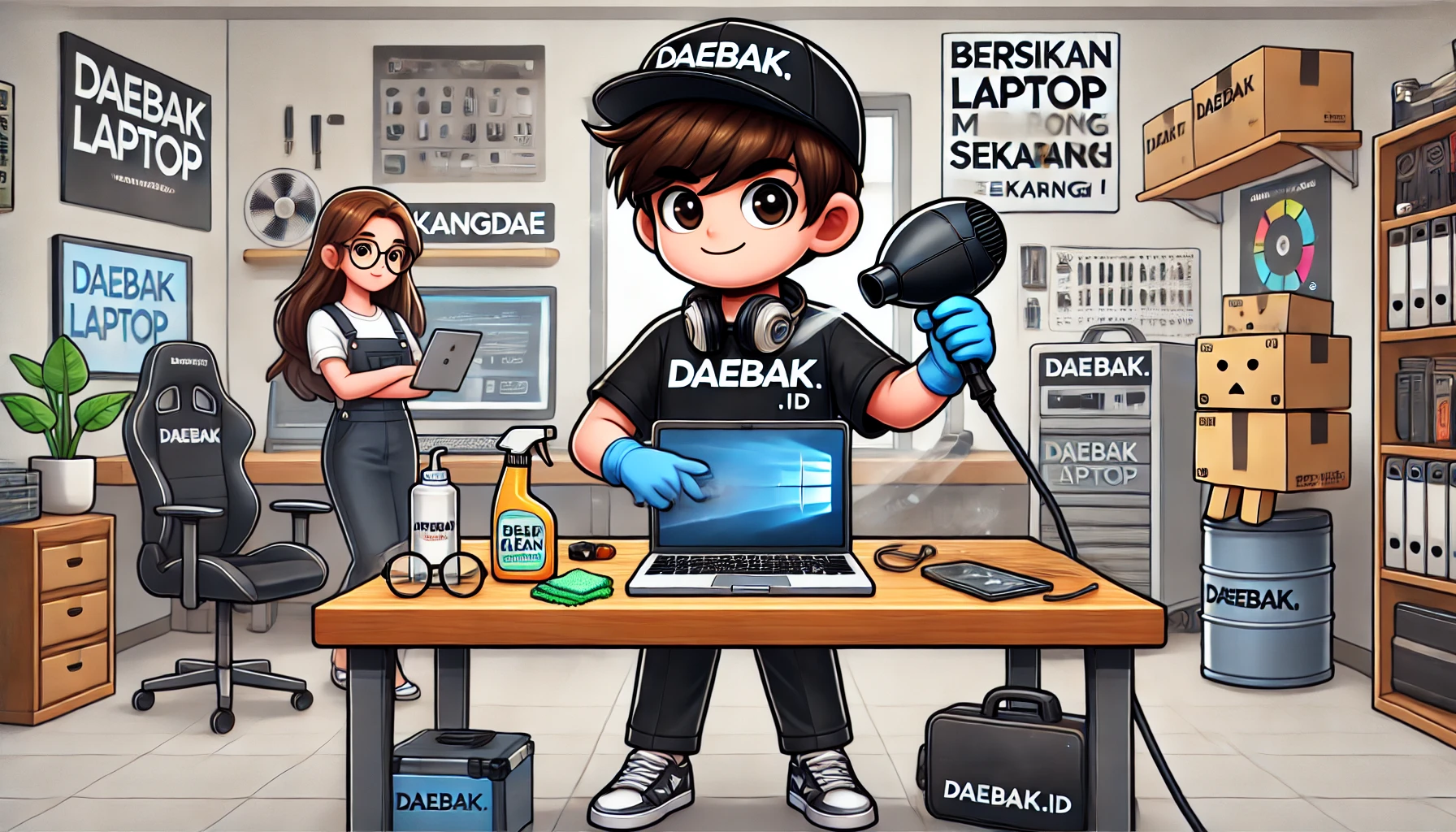 Cleaning Laptop